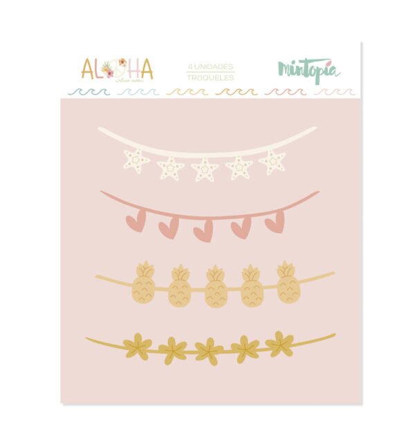 Aloha - Mintopia Studio - Basic Crea - My Hobby My Art - coleccion Aloha - troquel banners