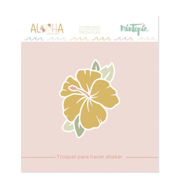 Aloha - Mintopia Studio - Basic Crea - My Hobby My Art - coleccion Aloha - troquel flor de hibiscu