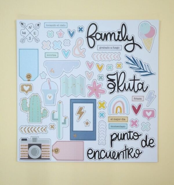 Dunaon - En Ruta - My Hobby My Art -chipboard - stickers