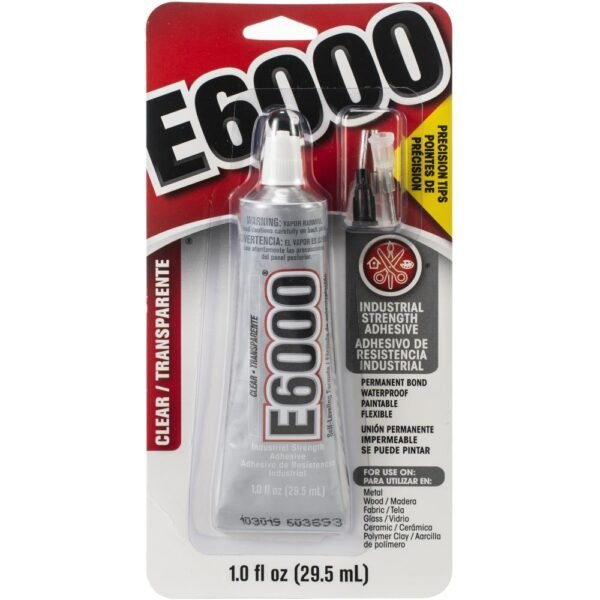 my hobby my art shop - E6000 Clear Adhesive With Precision Tips - pegamento