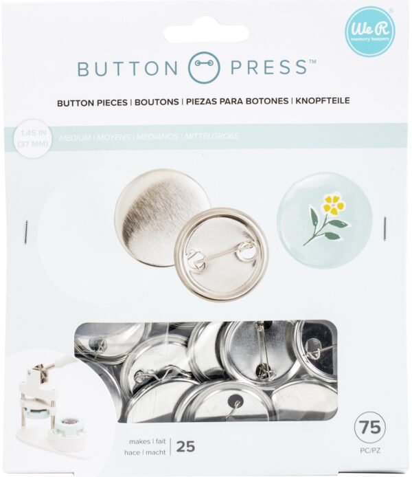 Button Press Refill Pack - my hobby my art
