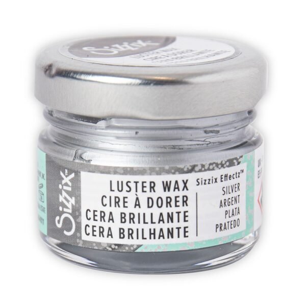 Effectz - Luster Wax, Silver - 20ml - sizzix - my hobby my art shop