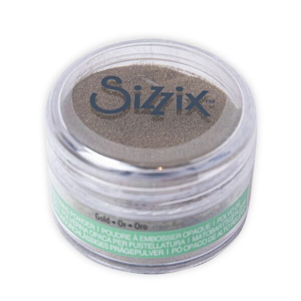 Sizzix Making Essential - Opaque Embossing Powder, Gold (12g) - sizzix - my hobby my art shop